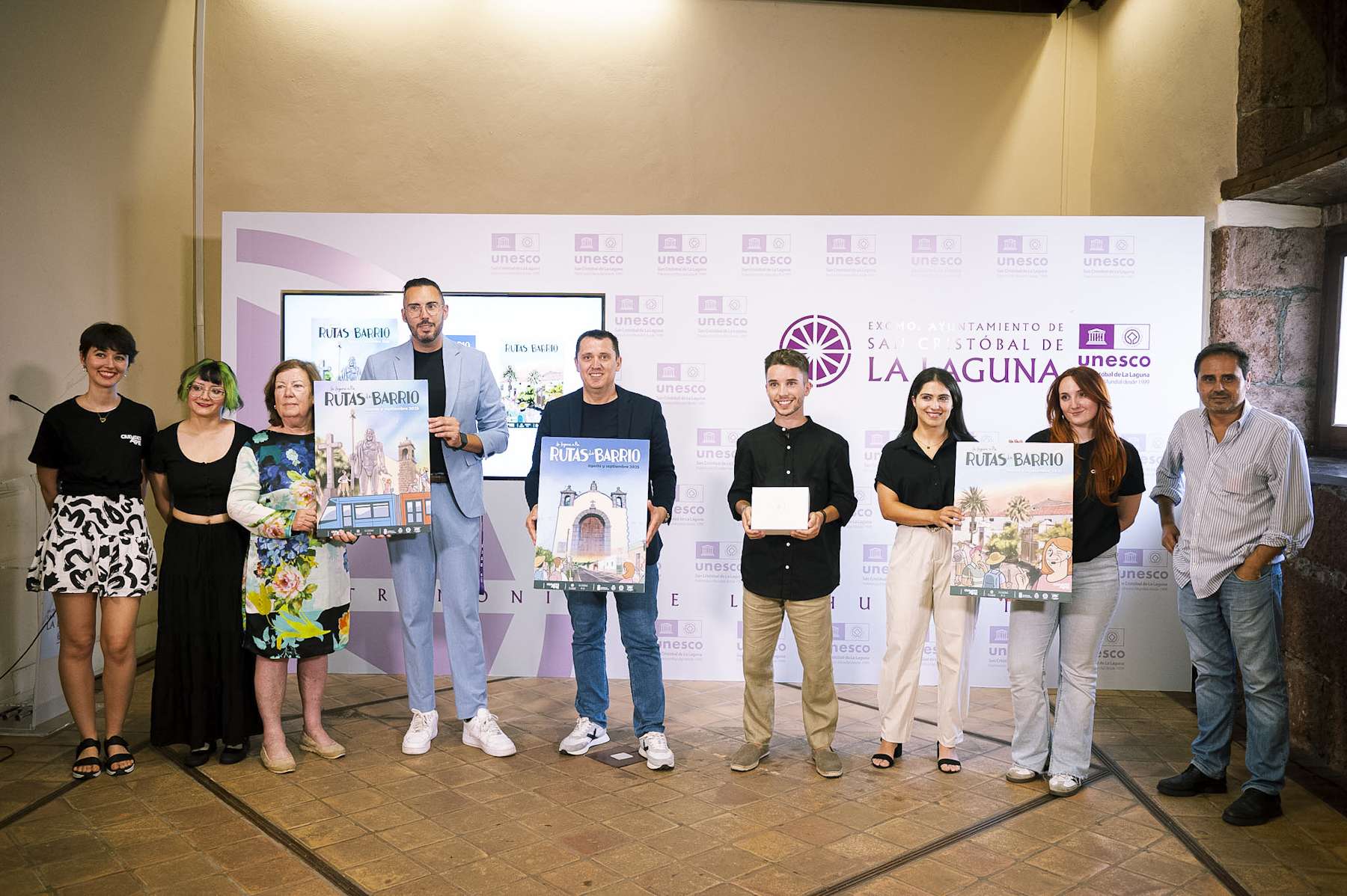 Presentación La Laguna a Pie Rutas de Barrio